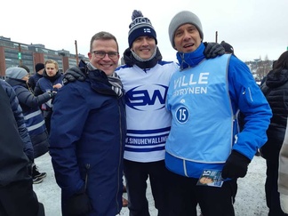 Petteri Orpo, Sinuhe Wallinheimo ja Ville Väyrynen