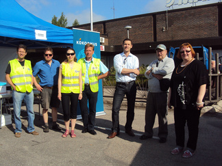 
Valmistautuminen Muuramen Markkinoille 2013